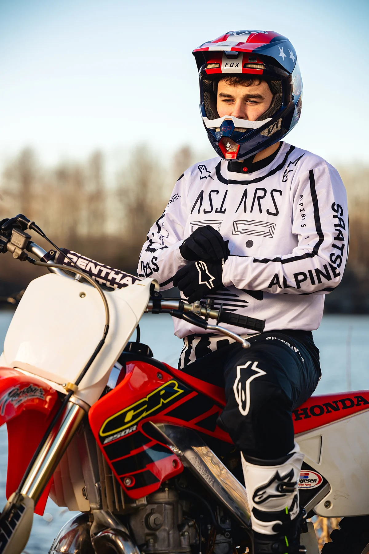 Andrew's Dirt Bike Sports Senior Portrait 10 | Garrettsville, Ohio | Scheall Productions