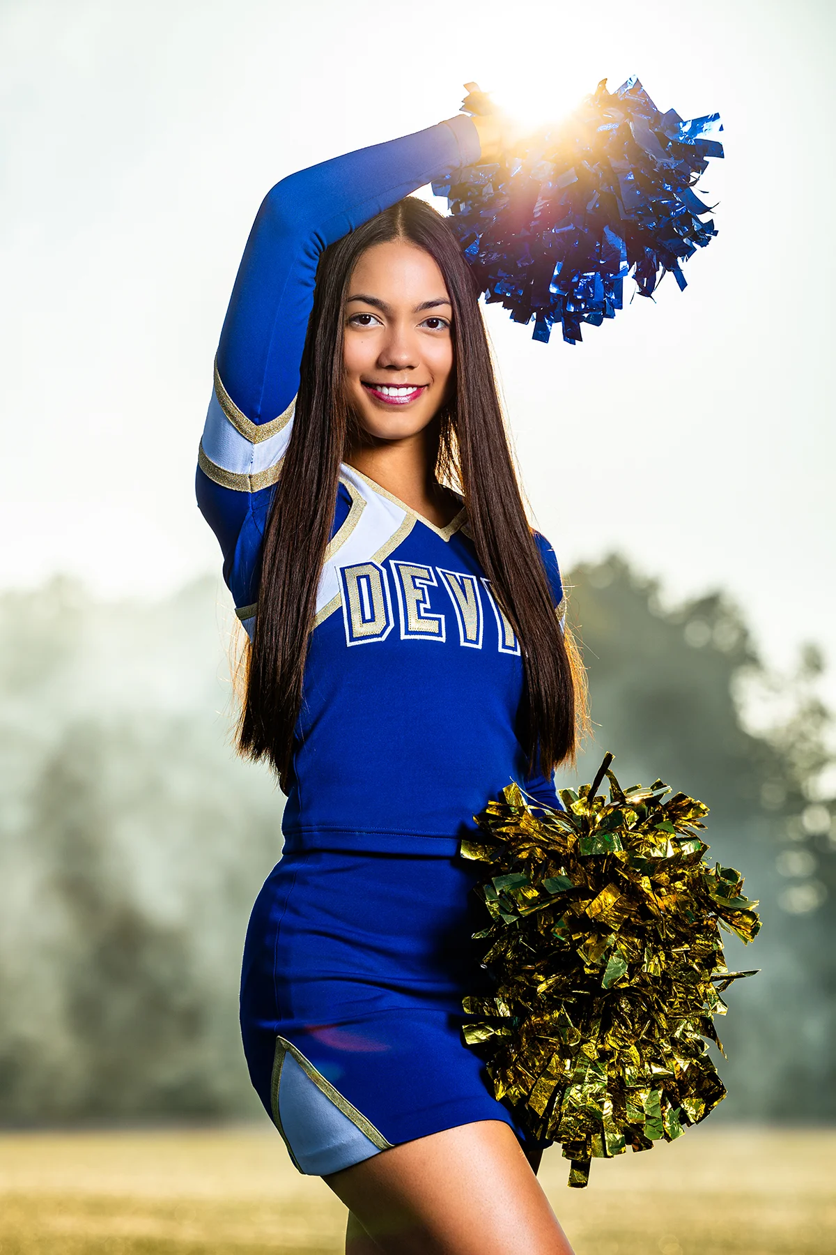 Gabrielle's Cheer Senior Photo 19 | Independence High School | Scheall Productions