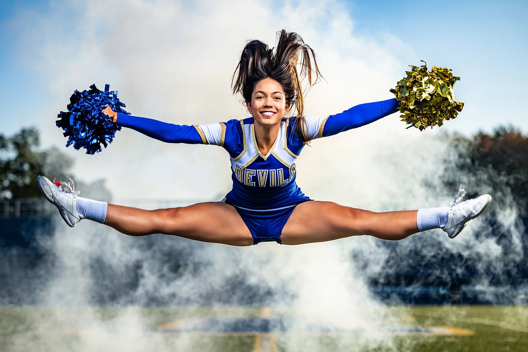 Gabrielle's Cheer Senior Photo 2 | Independence High School | Scheall Productions