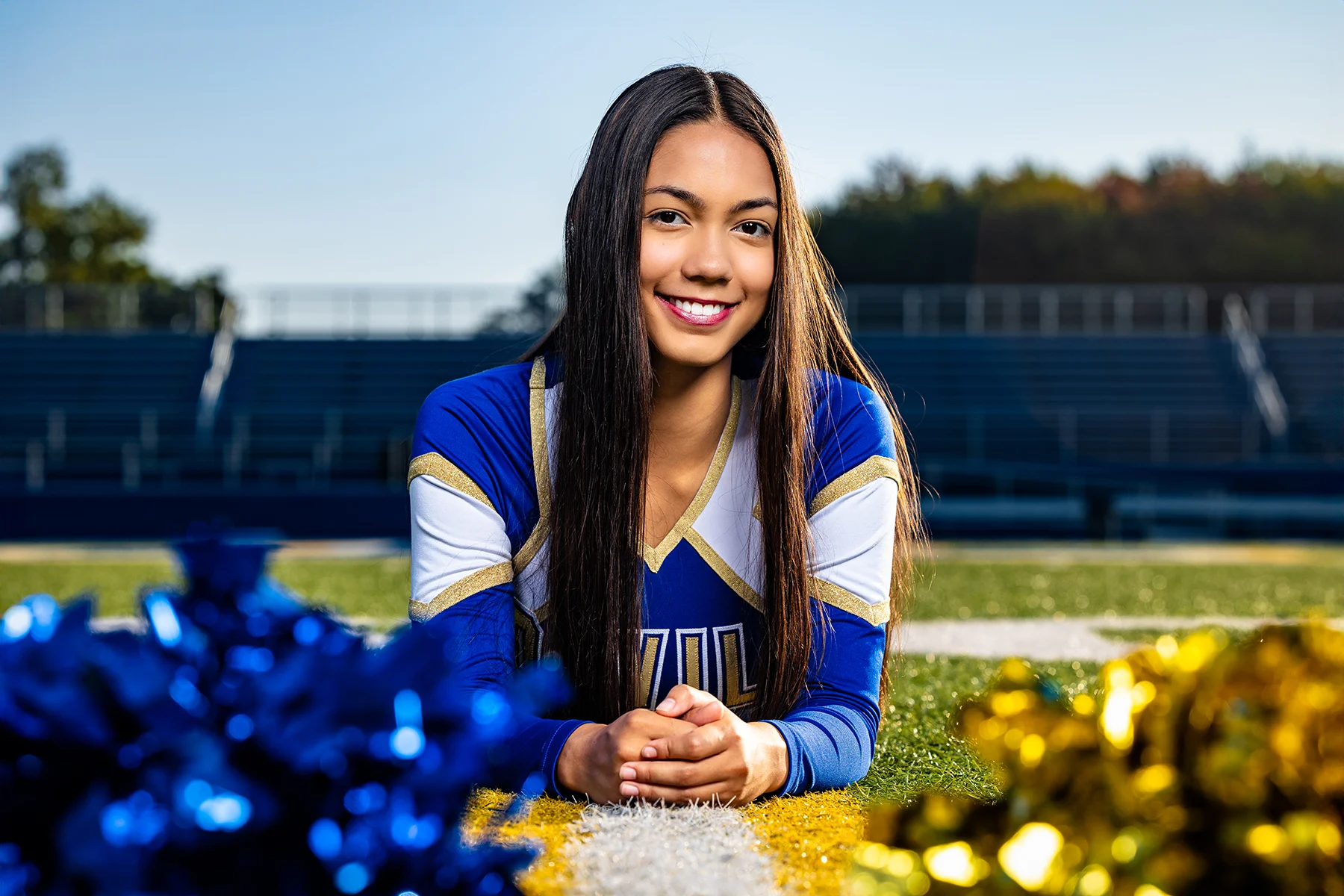 Gabrielle's Cheer Senior Photo 9 | Independence High School | Scheall Productions