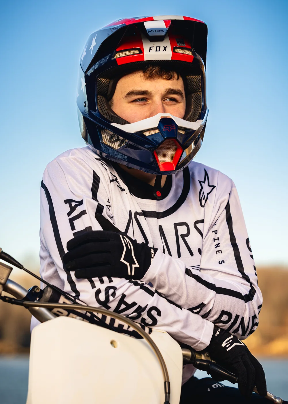 Andrew's Dirt Bike Senior Photo 1 - Scheall Productions Andrew's Dirt Bike Senior Photo taken in Windham, Ohio by Scheall Productions